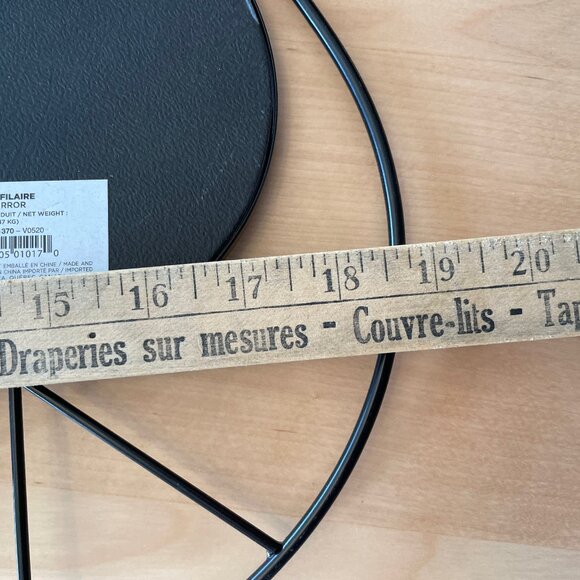 Entryway Mirror and Hooks Set - Picture 4 of 5